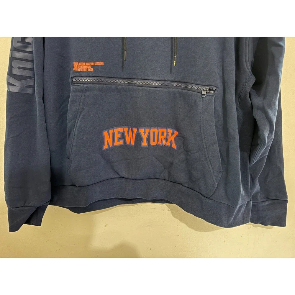 Mens 2XL Jordan x NBA New York Knicks Team Issue Statement Edition Hoodies RARE